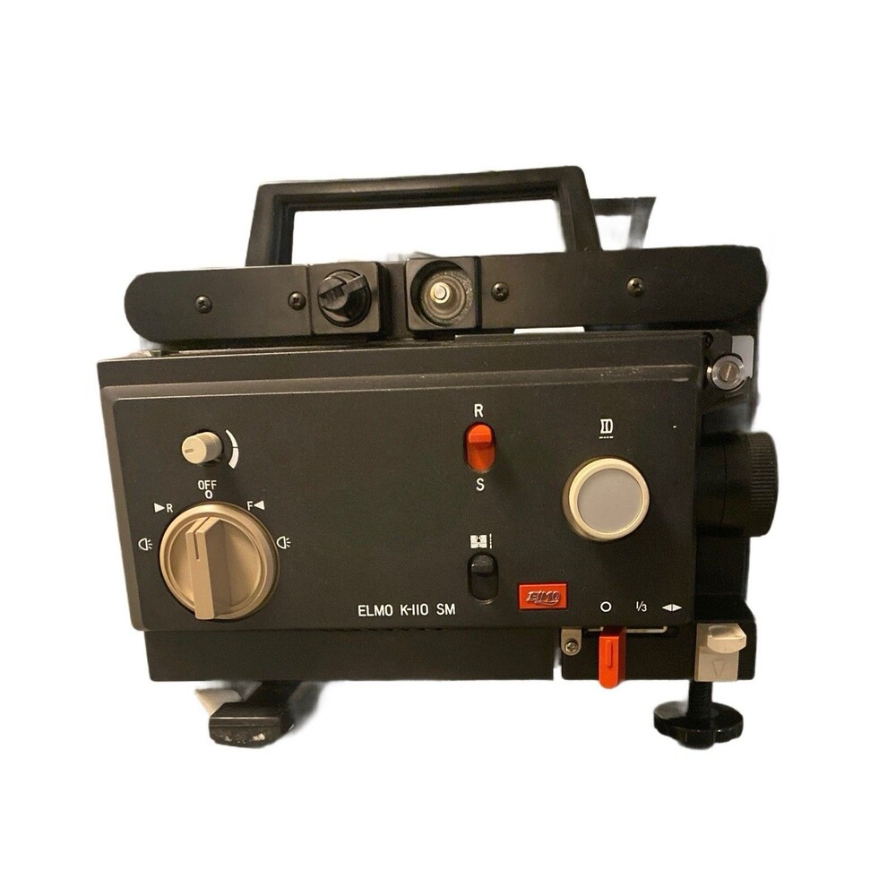 Vintage Elmo 8mm Film Projector K-100SM Movie (Parts/Repair?)